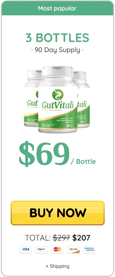 Buy GutVitali 3 Bottle